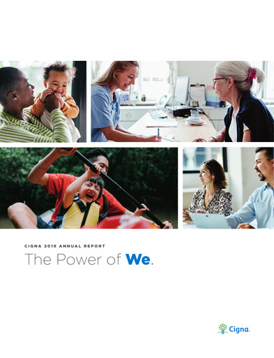 Thumbnail The Cigna Group Annual Report 2019