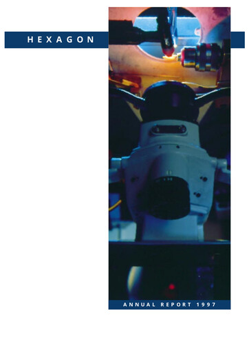 Thumbnail Hexagon AB Annual Report 1997