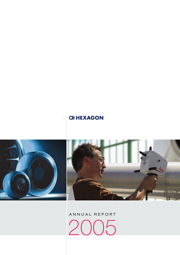 Thumbnail Hexagon AB Annual Report 2005