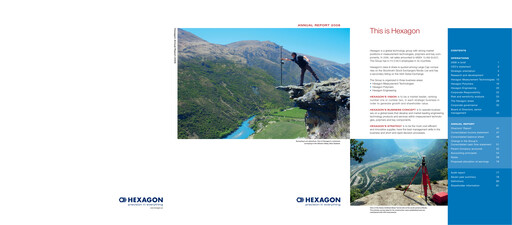 Thumbnail Hexagon AB Annual Report 2006