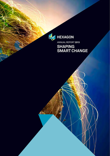 Thumbnail Hexagon AB Annual Report 2013