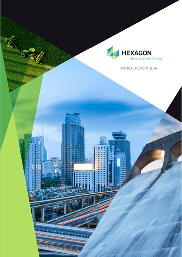 Thumbnail Hexagon AB Annual Report 2014
