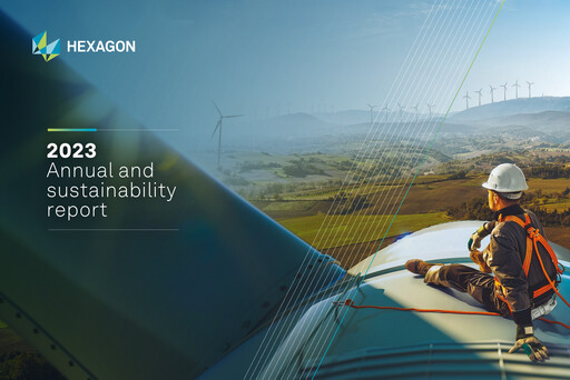 Thumbnail Hexagon AB Annual Report 2023