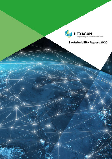 Thumbnail Hexagon AB Sustainability Report 2020