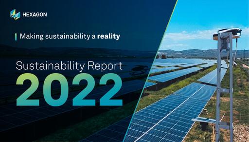 Thumbnail Hexagon AB Sustainability Report 2022