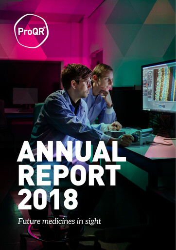 Thumbnail ProQR Annual Report 2018