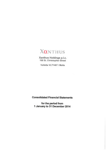 Thumbnail Verve Group SE Financial Statement 2014