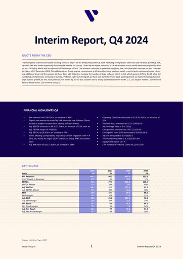 Thumbnail Verve Group SE Quarterly Report 2024-q4