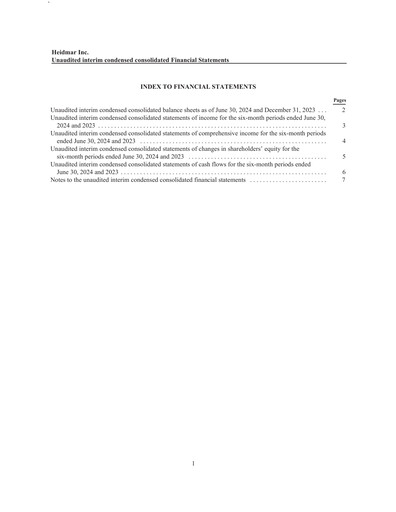 Thumbnail Heidmar Maritime Holdings Half-year Report 2024-h1