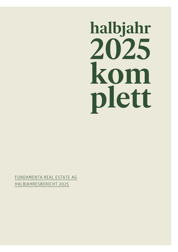 Thumbnail Fundamenta Real Estate AG Half-year Report 2025-h1