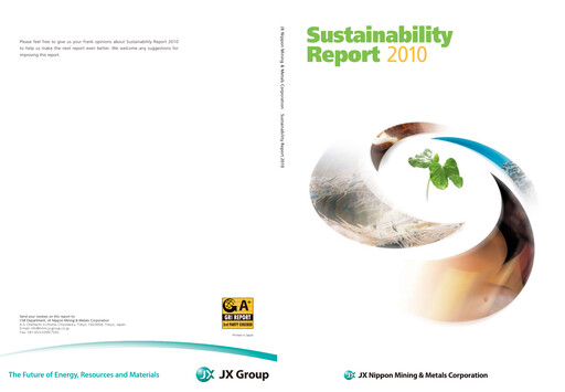 Thumbnail JX Advanced Metals Sustainability Report 2010