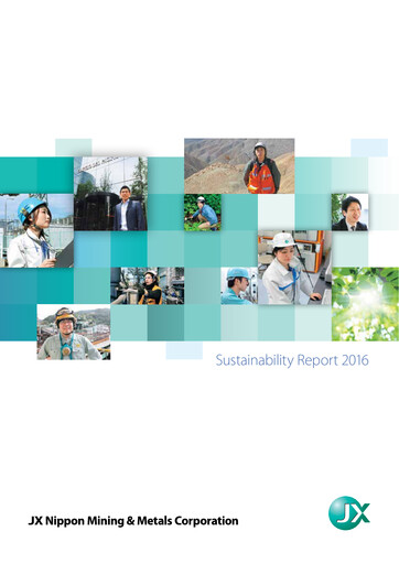 Thumbnail JX Advanced Metals Sustainability Report 2016