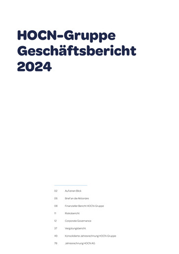 Vorschaubild HT5 AG Jahresbericht 2024