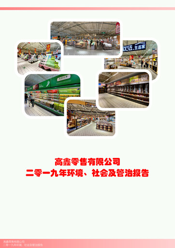 Miniature Sun Art Retail Group Limited Rapport ESG 2019