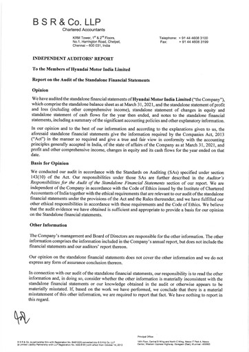 Vorschaubild Hyundai Motor India Finanzmitteilung fy2021