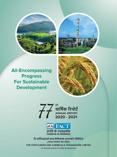 Thumbnail The Fertilisers And Chemicals Travancore Limited Annual Report 2020-2021
