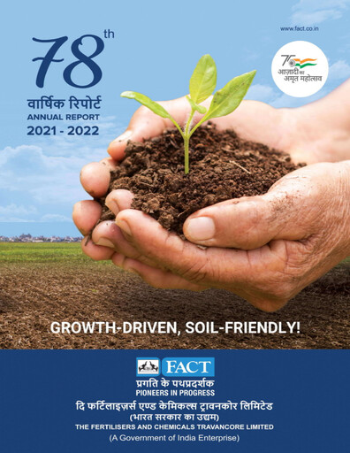 Thumbnail The Fertilisers And Chemicals Travancore Limited Annual Report 2021-2022