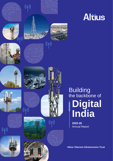 Thumbnail Altius Telecom Infrastructure Trust Annual Report 2025-2026