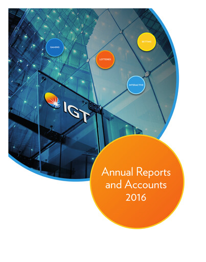 Miniature Brightstar Lottery Rapport annuel 2016
