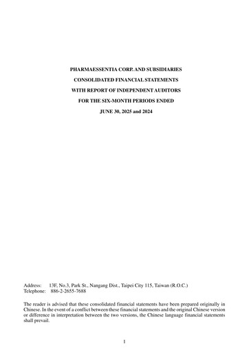 Thumbnail PharmaEssentia Half-year Report 2025-h1