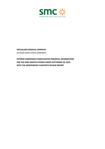 Miniature Specialized Medical Company Bilan financier 2025-9m