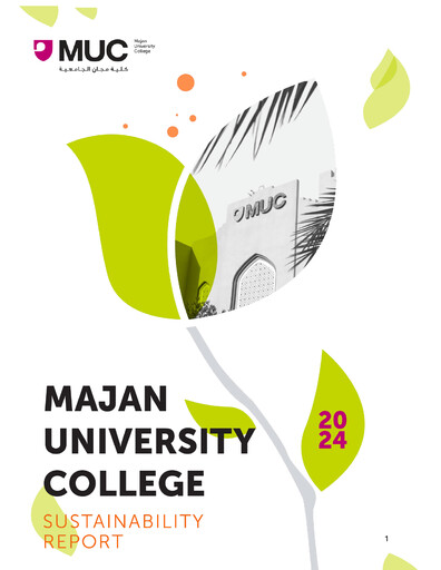 Thumbnail Majan University College Sustainability Report 2024