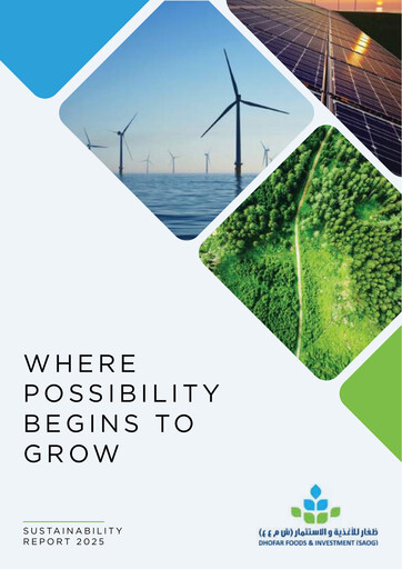 Thumbnail Dhofar Food & Investment SAOG Sustainability Report 2025