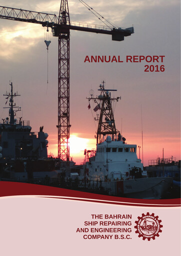 Thumbnail Bahrain Ship Repairing and Engineering Company Annual Report 2016
