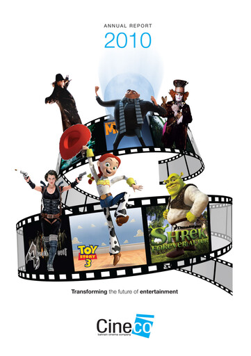 Thumbnail Bahrain Cinema Company Annual Report 2010