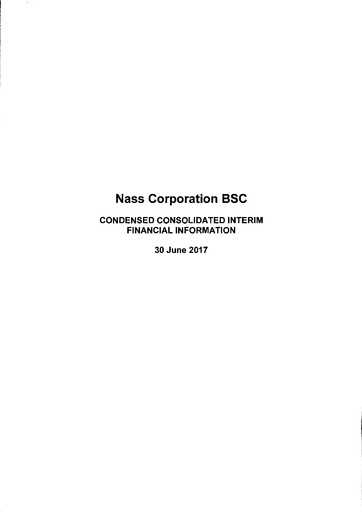 Thumbnail Nass Corporation B.S.C. Financial Statement 2017-h1