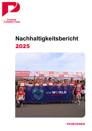 Miniature PFISTERER Holding SE Rapport de durabilité 2025