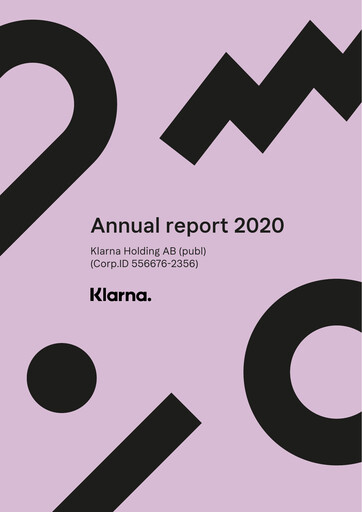 Miniature Klarna Rapport annuel 2020