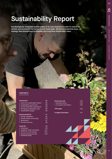 Thumbnail Sveafastigheter AB Sustainability Report 2025