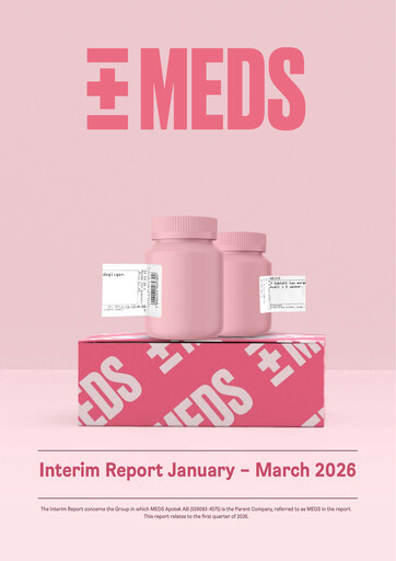 Miniature Meds Apotek AB Rapport trimestriel 2026-q1