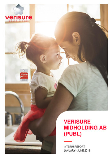 Thumbnail Verisure plc Half-year Report 2019-h1