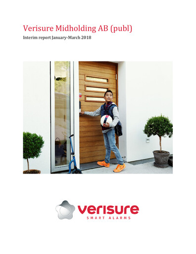 Thumbnail Verisure plc Quarterly Report 2018-q1