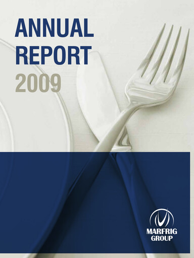 Thumbnail Marfrig Global Foods Annual Report 2009