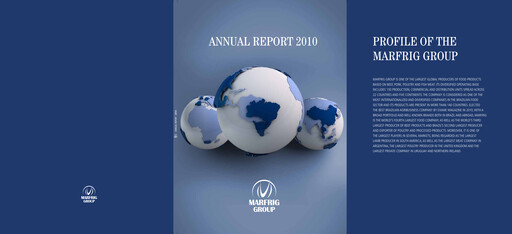 Thumbnail Marfrig Global Foods Annual Report 2010