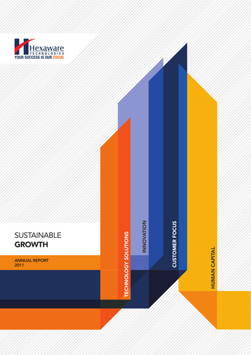 Thumbnail Hexaware Technologies Annual Report 2011