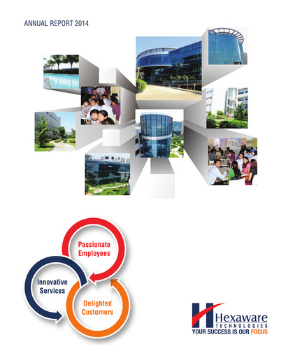 Thumbnail Hexaware Technologies Annual Report 2014