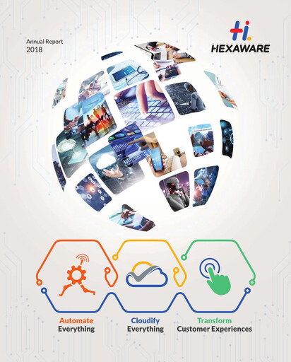 Thumbnail Hexaware Technologies Annual Report 2018