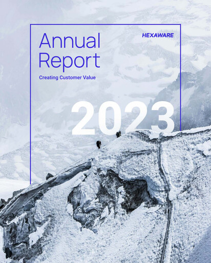 Thumbnail Hexaware Technologies Annual Report 2023