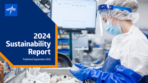 Thumbnail Medline Sustainability Report 2024