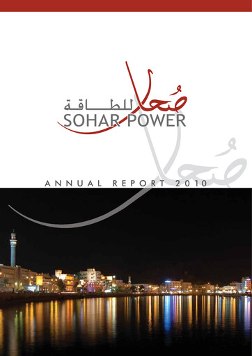 Thumbnail Sohar Power Company SAOG Annual Report 2010