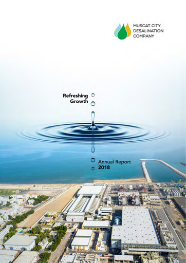 Thumbnail Muscat City Desalination Company Annual Report 2018