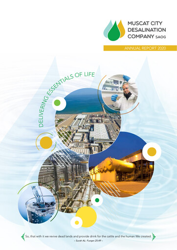 Thumbnail Muscat City Desalination Company Annual Report 2020