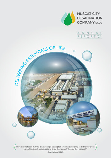 Thumbnail Muscat City Desalination Company Annual Report 2021
