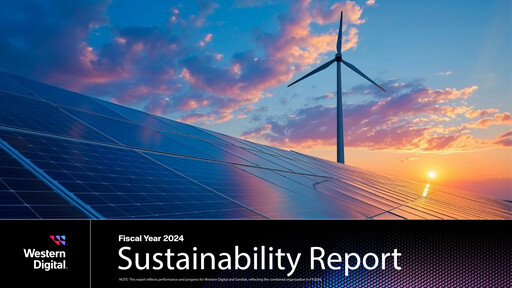 Thumbnail Sandisk Sustainability Report 2024
