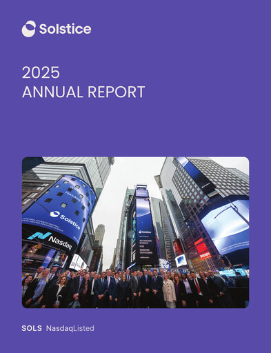 Thumbnail Solstice Advanced Materials Annual Report 2025
