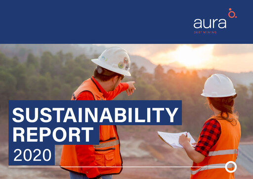 Thumbnail Aura Minerals Sustainability Report 2020